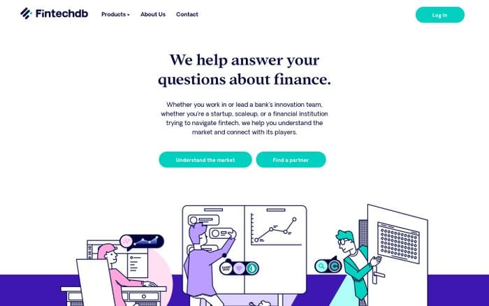  Fintechdb website preview