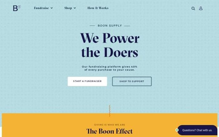 Boonsupply website preview