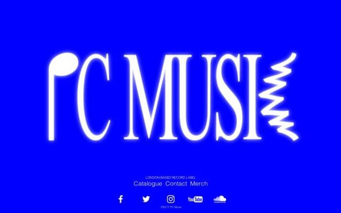 Pcmusic website preview