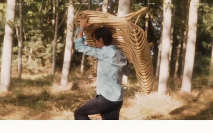 Heaps & Woods website preview