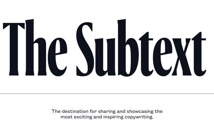The Subtext website preview