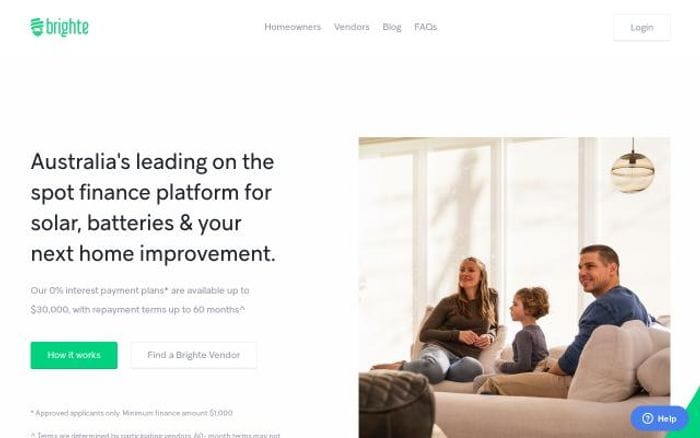 Brighte website preview