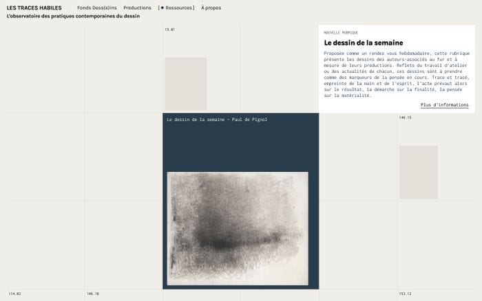 Les Traces Habiles website preview