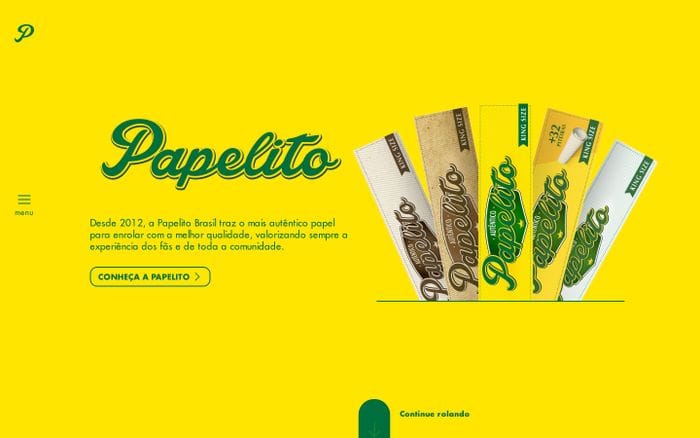 Papelito website preview