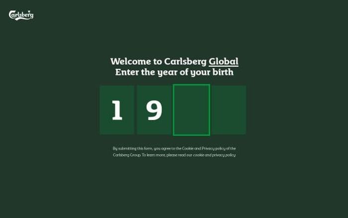 Carlsberg website preview