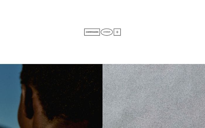 Commission Studio website preview