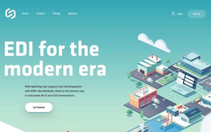 Stedi website preview
