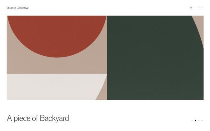 Quadracollective website preview