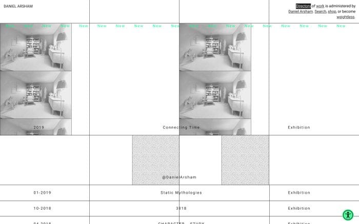 Danielarsham website preview