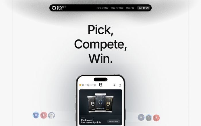 Sport website preview