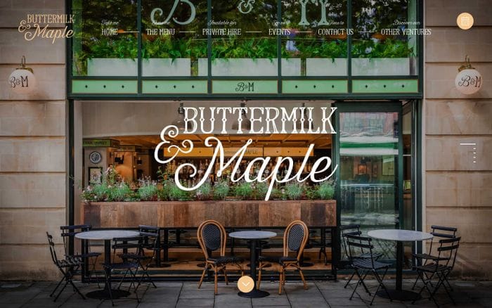 Welcome to Buttermilk and Maple website preview