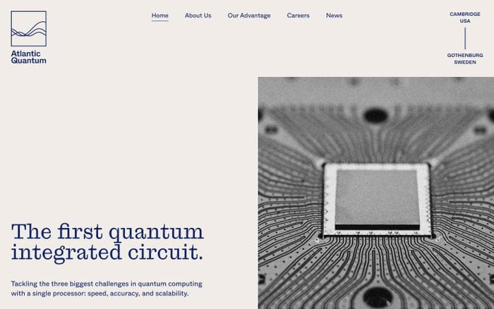 Atlantic Quantum website preview