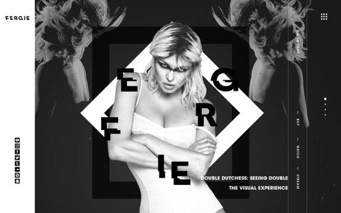 Fergie website preview