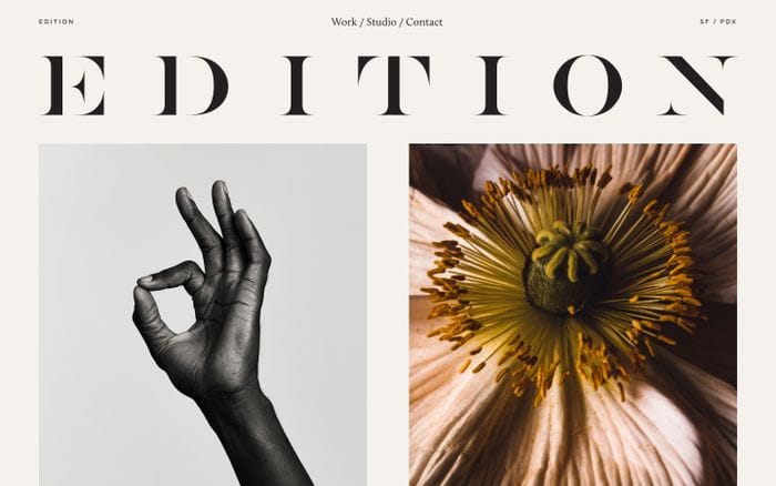 Edition website preview