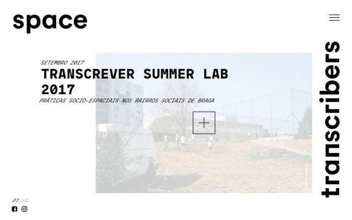 Spacetranscribers website preview