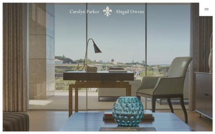 Carolynparker website preview
