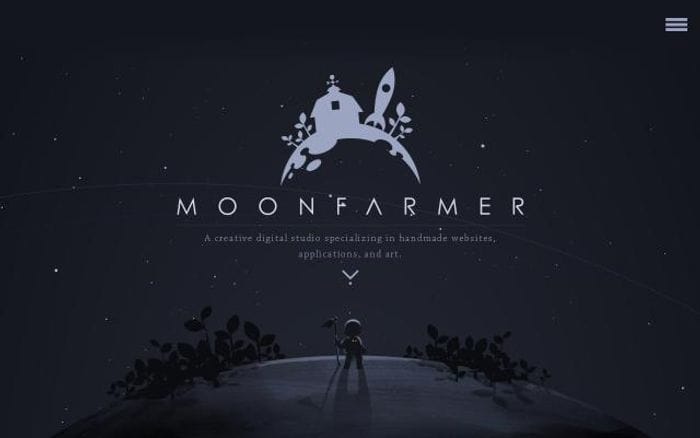 Moonfarmer website preview