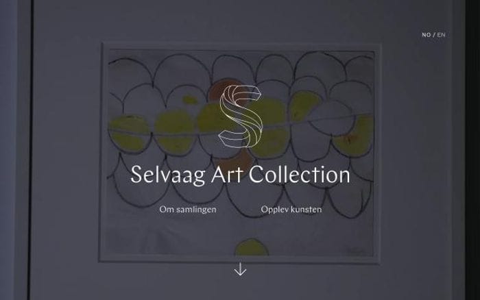 Selvaagartcollection website preview