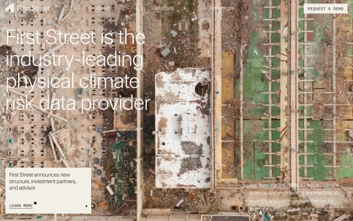 First Street website preview