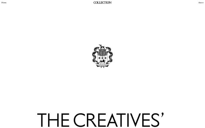 Collection website preview