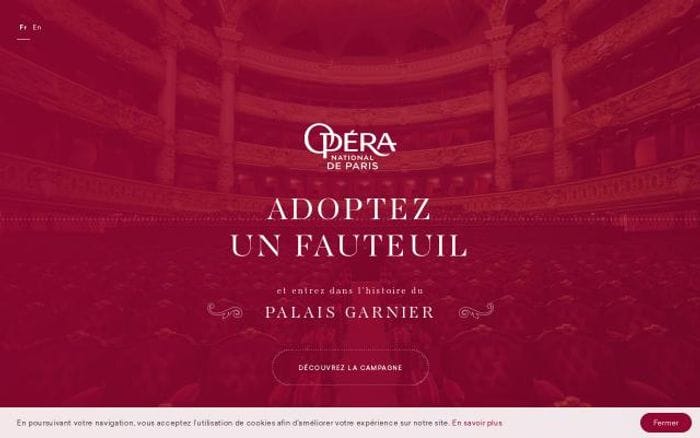 Operadeparis website preview