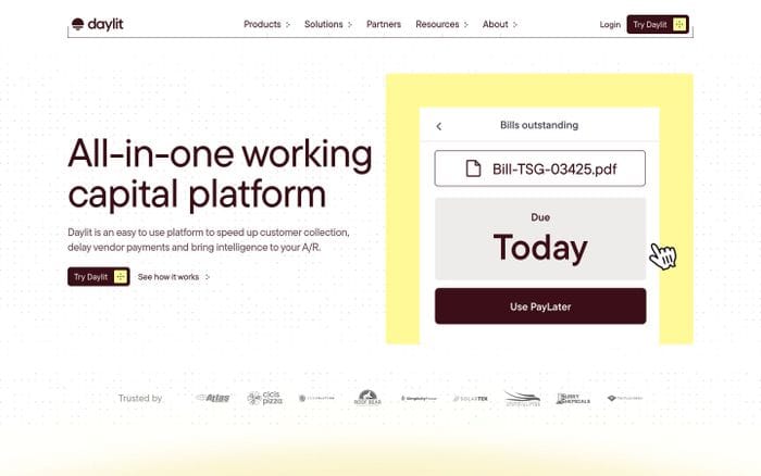 Daylit website preview