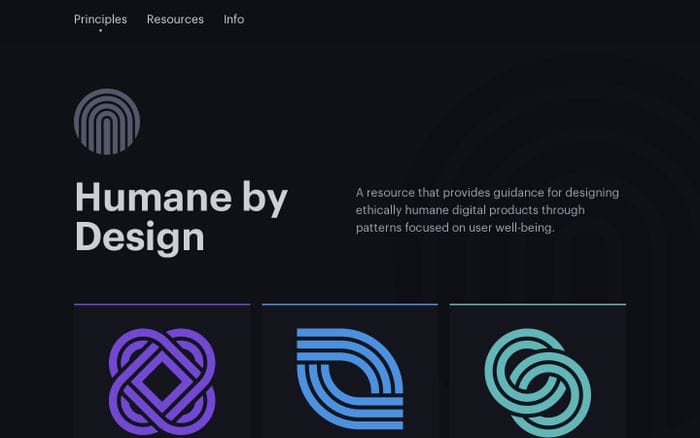 Humane by Design website preview