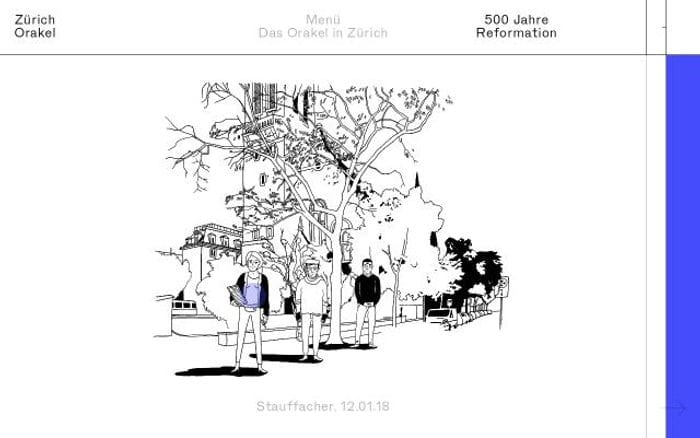 Zh-orakel website preview