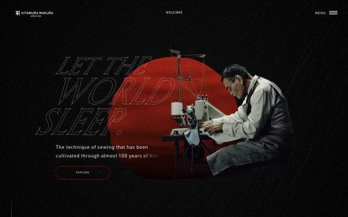 Kitamura1923 website preview