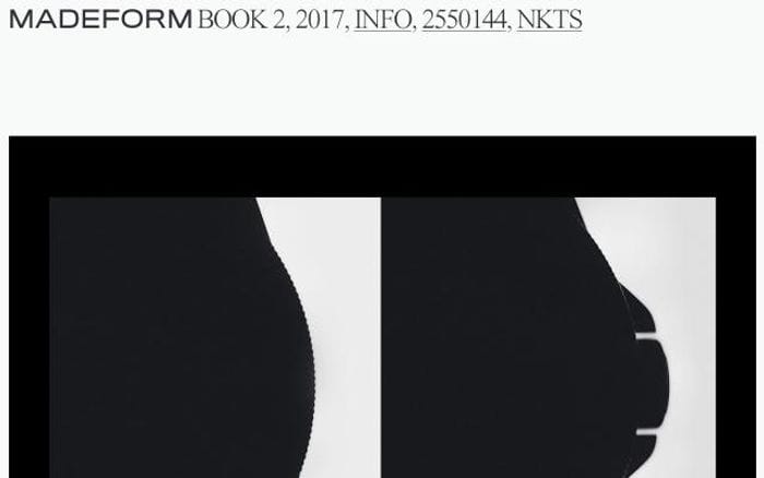 Madeform website preview
