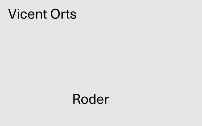 Vicent Orts website preview