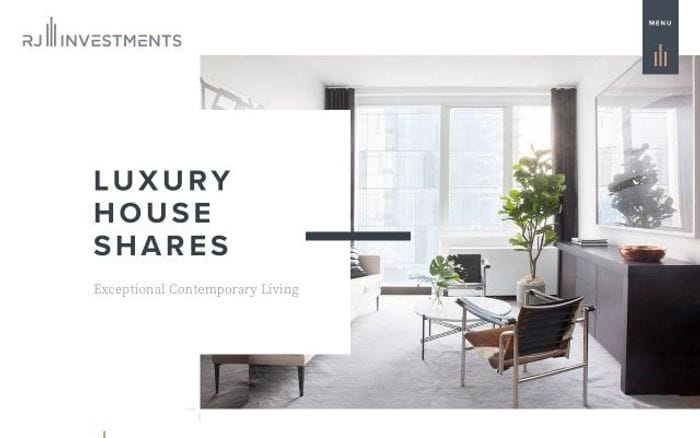 Rj-investments website preview