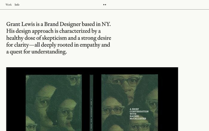 Grant Lewis website preview
