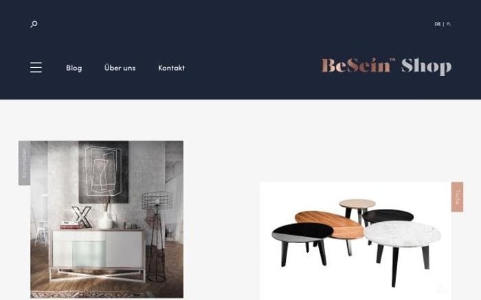 Besein website preview