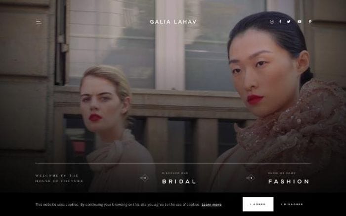 Galialahav website preview