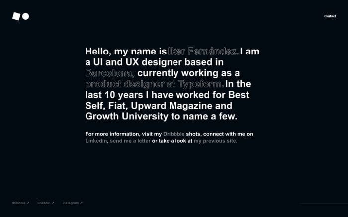 iker.design website preview