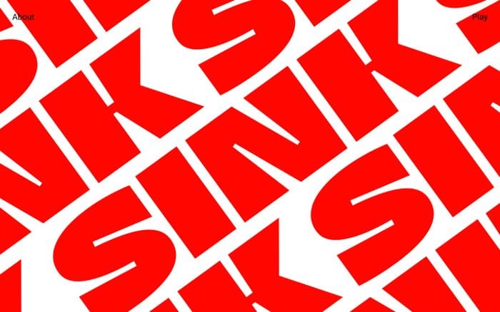 Sink website preview