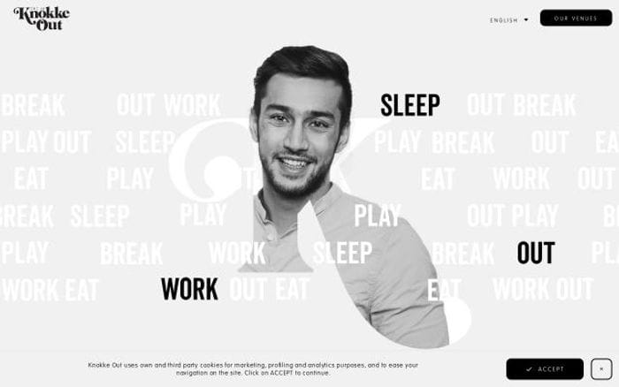 Knokkeout website preview