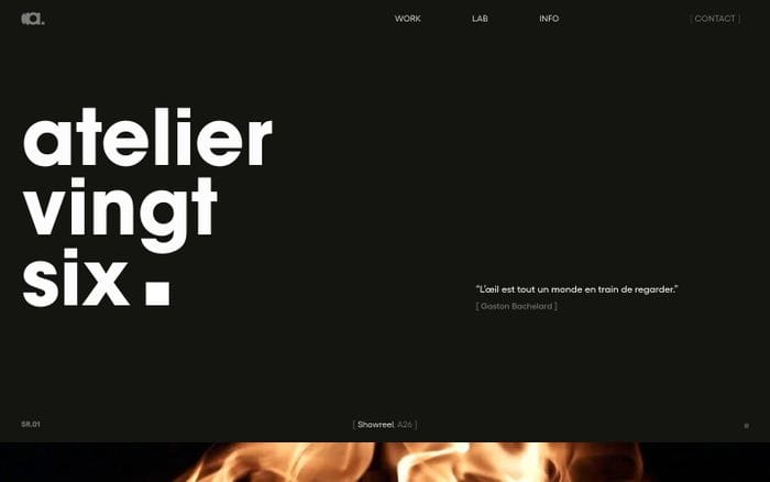 Atelier 26 website preview