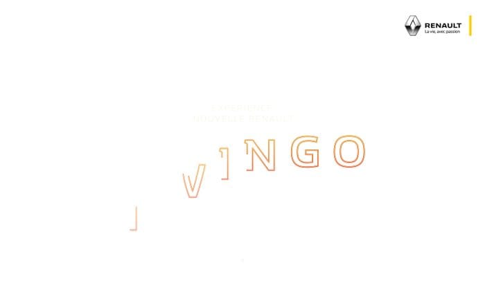 Découvrez l'expérience Nouvelle TWINGO website preview