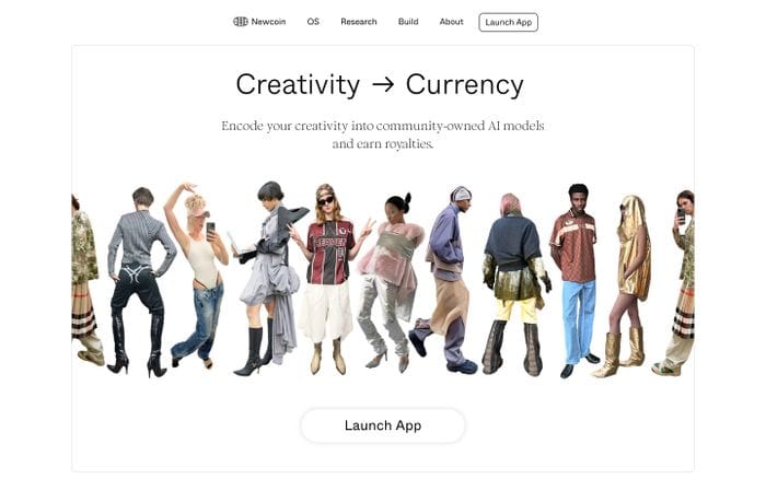 Newcoin website preview