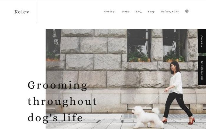 Kelev website preview