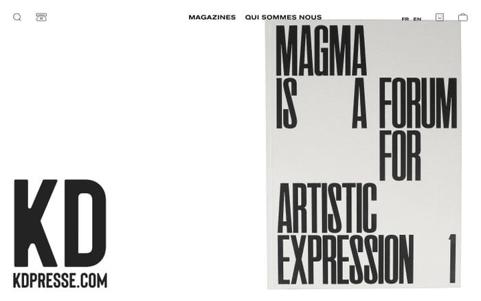 KDPresse website preview