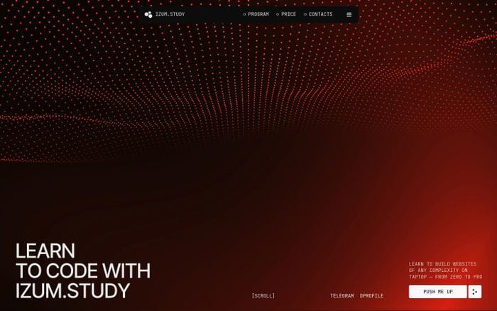 Izum website preview