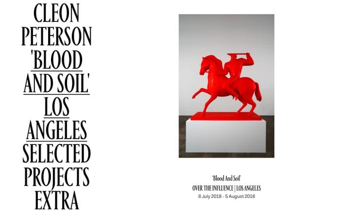 Cleon Peterson website preview