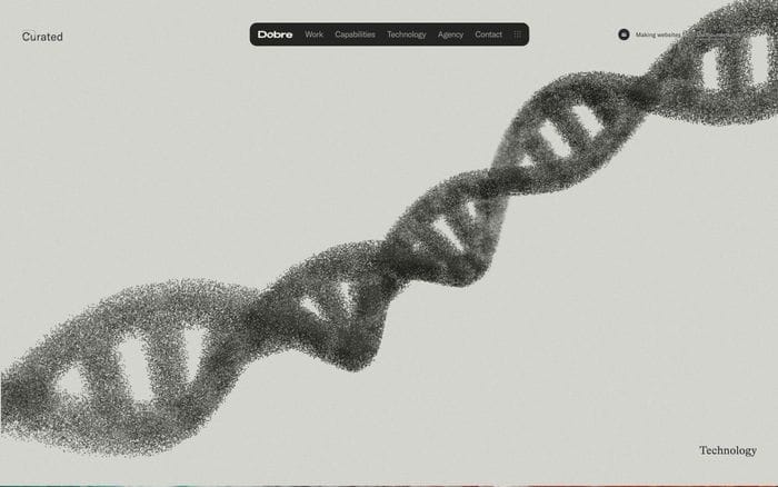 Dobre Agency website preview