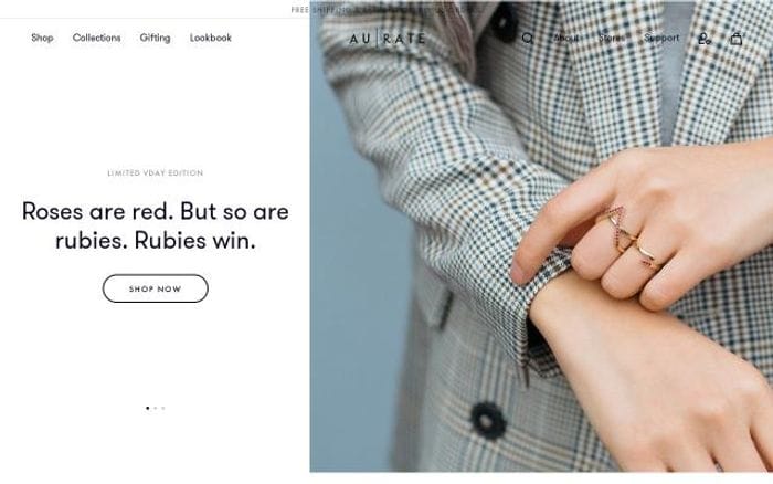 Auratenewyork website preview