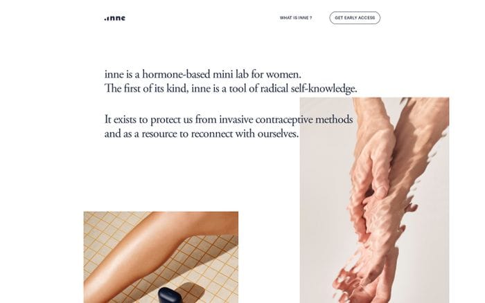 Inne website preview