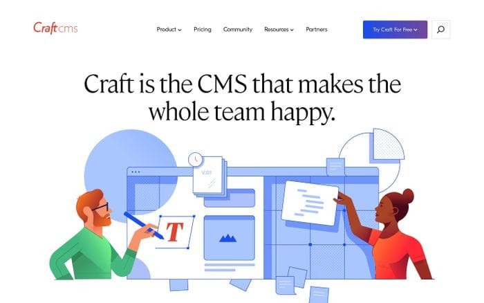 Craft CMS website preview