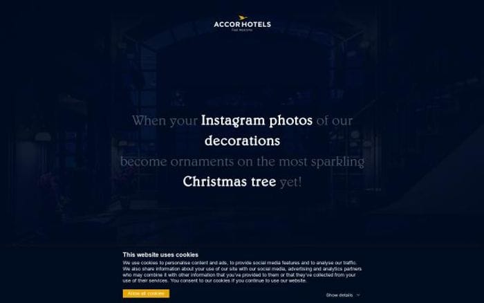 Feelwelcometree website preview